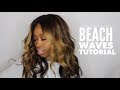 Khloe Kardashian beach waves