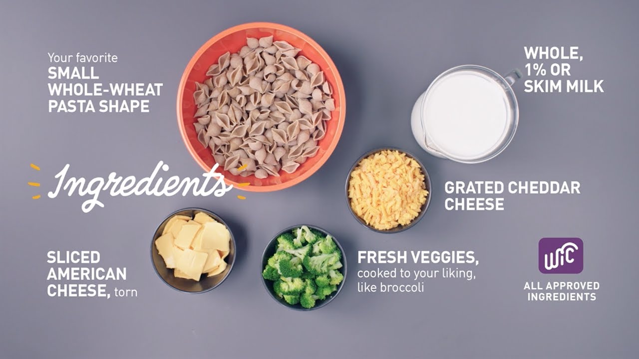 WICApproved Ingredients Mac & Cheese YouTube