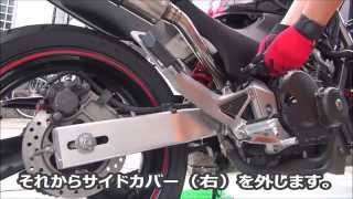 【メンテ022】リアブレーキフルード交換/エア抜き@ホーネット250(Hornet250)