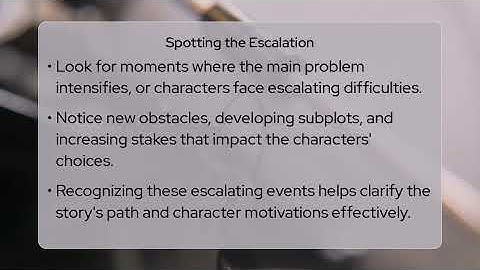 What Is Rising Action