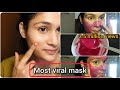 Most viral face mask for glowing skin |😲 start glow in one use "Shoking Result "