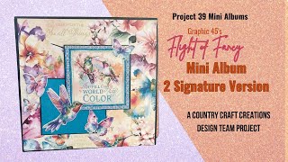 Flight of Fancy Mini Album with two signature option Walk Through.