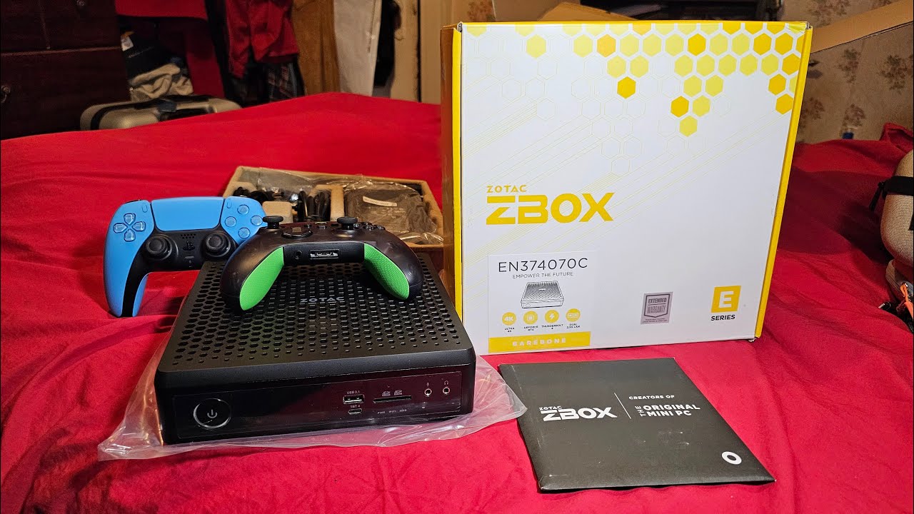 Unboxing the Zotac Magnus EN374070C. An RTX 4070 mobile GPU and