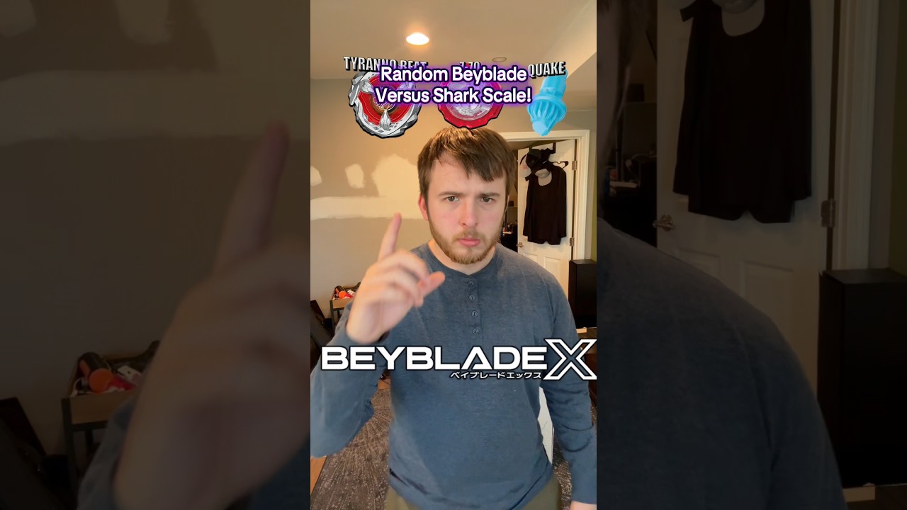 Сможет ли случайный бейблейд превзойти атаку акулы!? 
