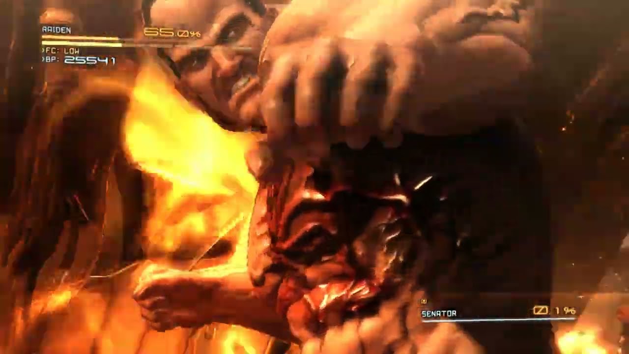 Metal Gear Rising Revengeance: Blade Mode Failed