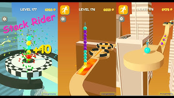 Stack Rider New Update Gameplay Walkthrough All Levels (Android, iOS)  #19