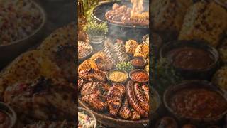 🔥 Ultimate BBQ Mixed Grill Feast | Smoky, Juicy & Packed with Flavor! 🍖🌽🍗