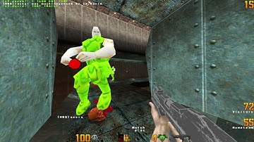 QUAKE 2 | EuroQ2L #14 | Round 5 - v3 vs HBQ - 1st map - q2dm8 | POV David