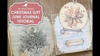 Christmas Gift Journal YouTube Tutorial