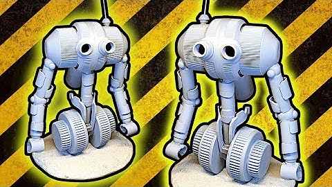 Scratch building basics - Episode 14 - Building some more lid driods/bots