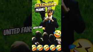 📸 When United Fans Pranked Man City Manager (Mancini) 🫣🔵 #football #funny #soccer