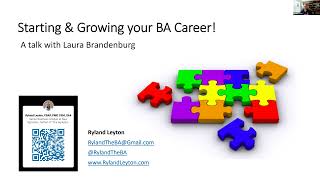 Starting & Growing Your BA Career: An interview with Laura Brandenburg