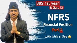 NFRS//Profit or Loss StatementNFRS//Financial Position // NFRS Part 2// BBS 1st Year// Class 12