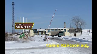 Станция Лесная, Гайно Кайской железной дороги.