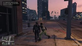 Stabbed in the butt