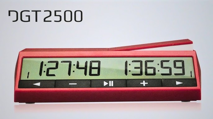 Relógio de Xadrez DGT 2010 Digital e Temporizador de Jogos