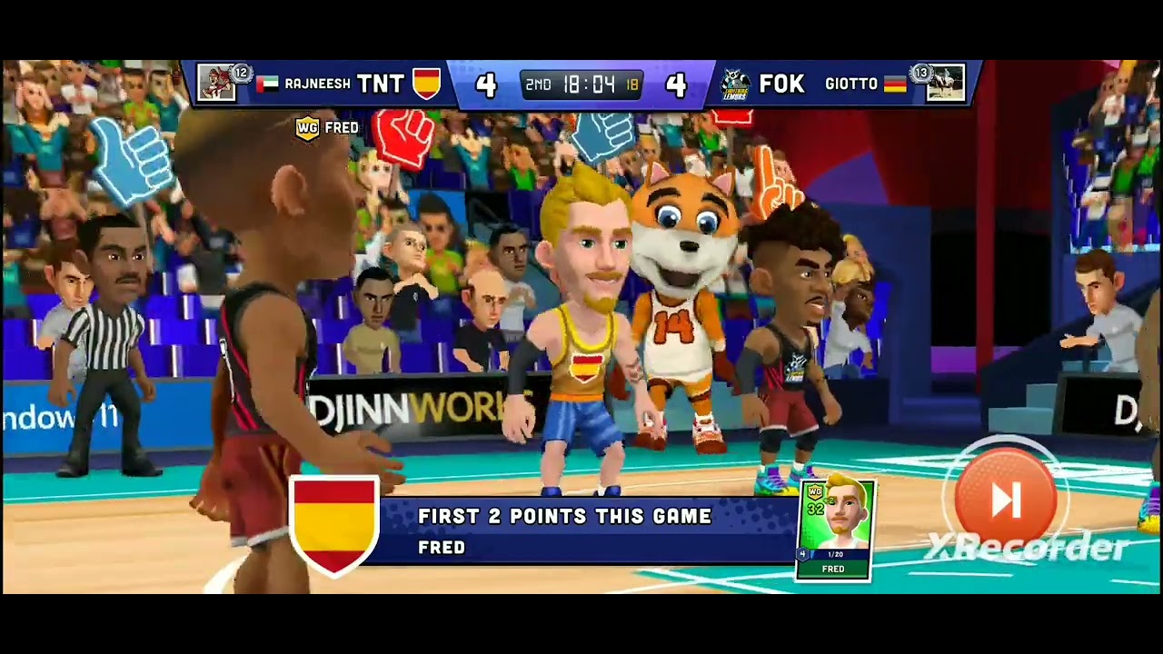 Miniclip Basketball I Galactic Slam Season I TNT Vs FOK YouTube