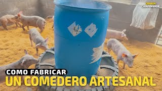 COMO FABRICAR UN COMEDERO ARTESANAL