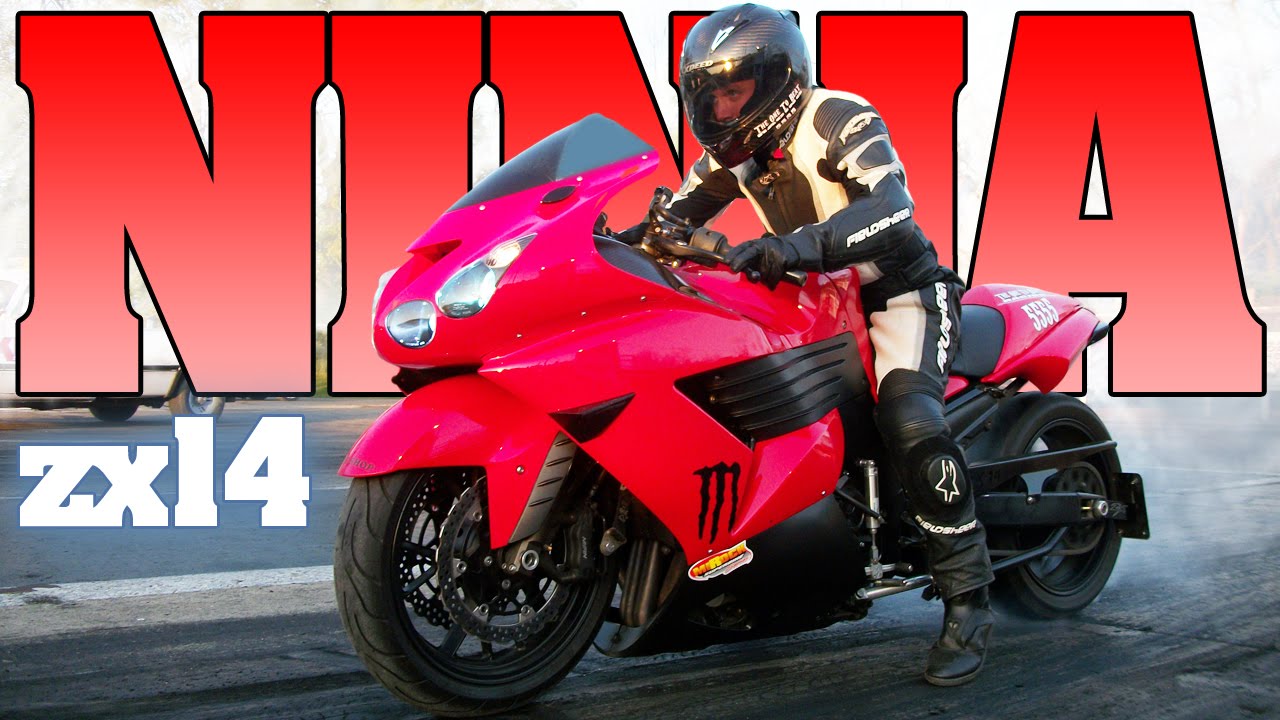 T Wright 8 second zx14 Kawasaki  motorcycle drag racing  