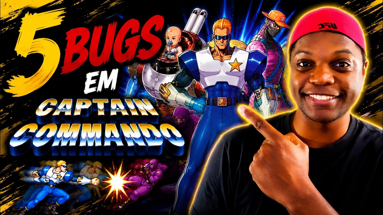 Commando Bug 5 bugs curiosos de Captain Commando - YouTube