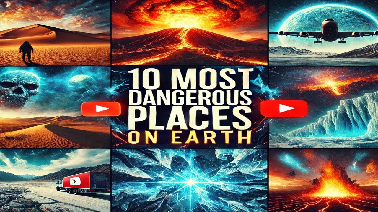 Top 10 Most Dangerous Places on Earth You Won't Believe Exist! - YouTube