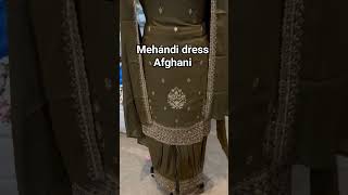 Mehandi dress unique Afghani #youtube #fashion #dress Hindi song #viral video 🪡✂️♥️🙏😊