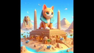 Ancient Egyptian Feline Royalty #cute #cat #catlover #kitten #foryou #story #funny #cutecat #animals