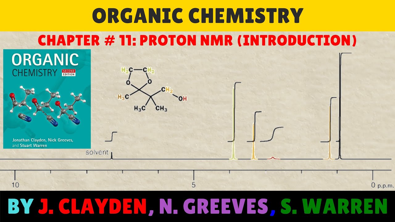 Chapter 11: Proton Nuclear Magnetic Resonance | Introduction | Organic Chemistry by Clayden-Warren