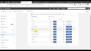 How to enable webhook for Instagram Chatbot