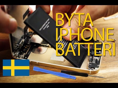 Video: Hur Man Byter Batteri I IPhone