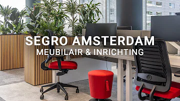 SEGRO Nederland x Inofec | Kantoorinrichting met karakter op de Zuidas