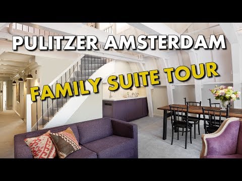 best family hotel in amsterdam pulitzer amsterdam family suite tour