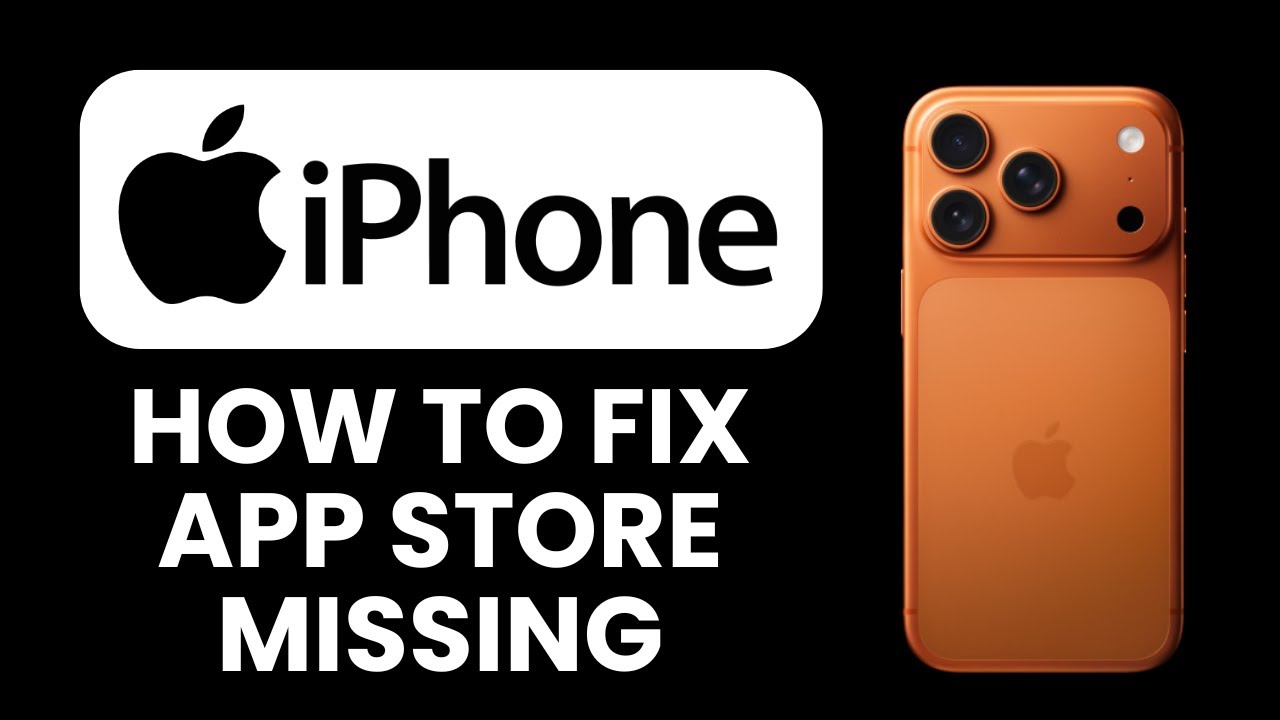 iPhone 17 Pro Max App Store Missing – Fix 📱 Restore App Store & Download Apps Instantly