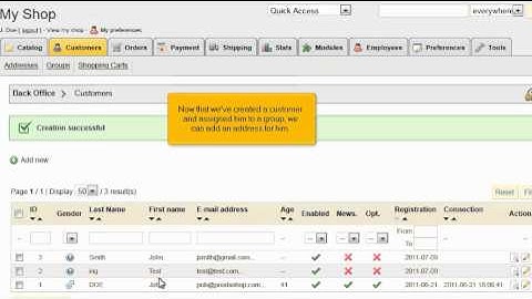 How to manage your customers in PrestaShop