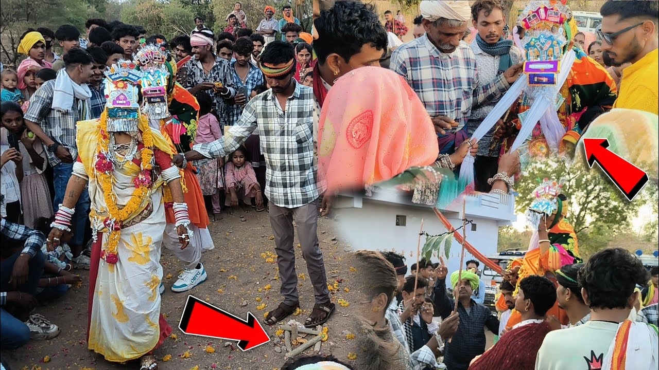 आदिवासी शादी रीति-रिवाज सात फेरे का वीडियो 2025