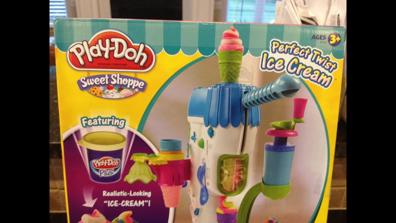 PLAY-DOH Sweet ShoppePerfect Twist Ice Cream Toy Playset ...