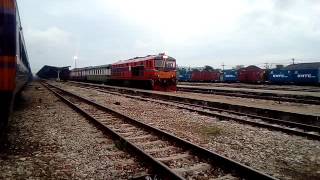 ขบวน 464 ทำขบวนโดย ALSTHOM 4115 (MTU)
