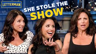 When Julia Louis-Dreyfus Completely Took Over The Letterman Show | David Letterman