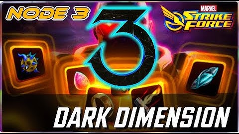 Dark Dimension 3 | Node 3 | Complete Walkthrough | Marvel Strike Force | MSF | DD3