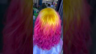 Pink And Yellow Hair