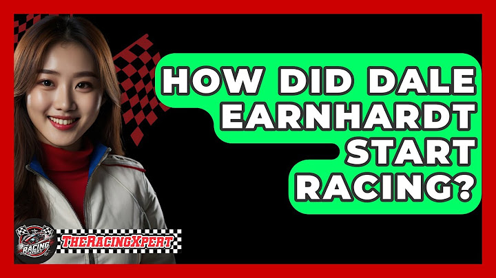 How Did Dale Earnhardt Start Racing? - The Racing Xpert