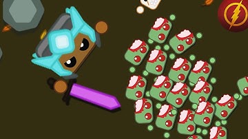 Starve.io - The Best Base in Zombie Mode // 1 vs All Zombies [PvP] // Part 3