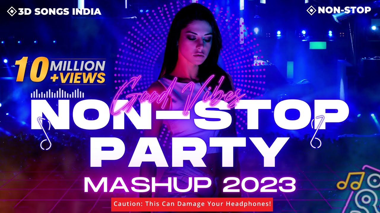 DJ Non Stop Party Mashup 2023  New Year Mix 2023  Bollywood Dance Songs  Party Mix  nonstop2023