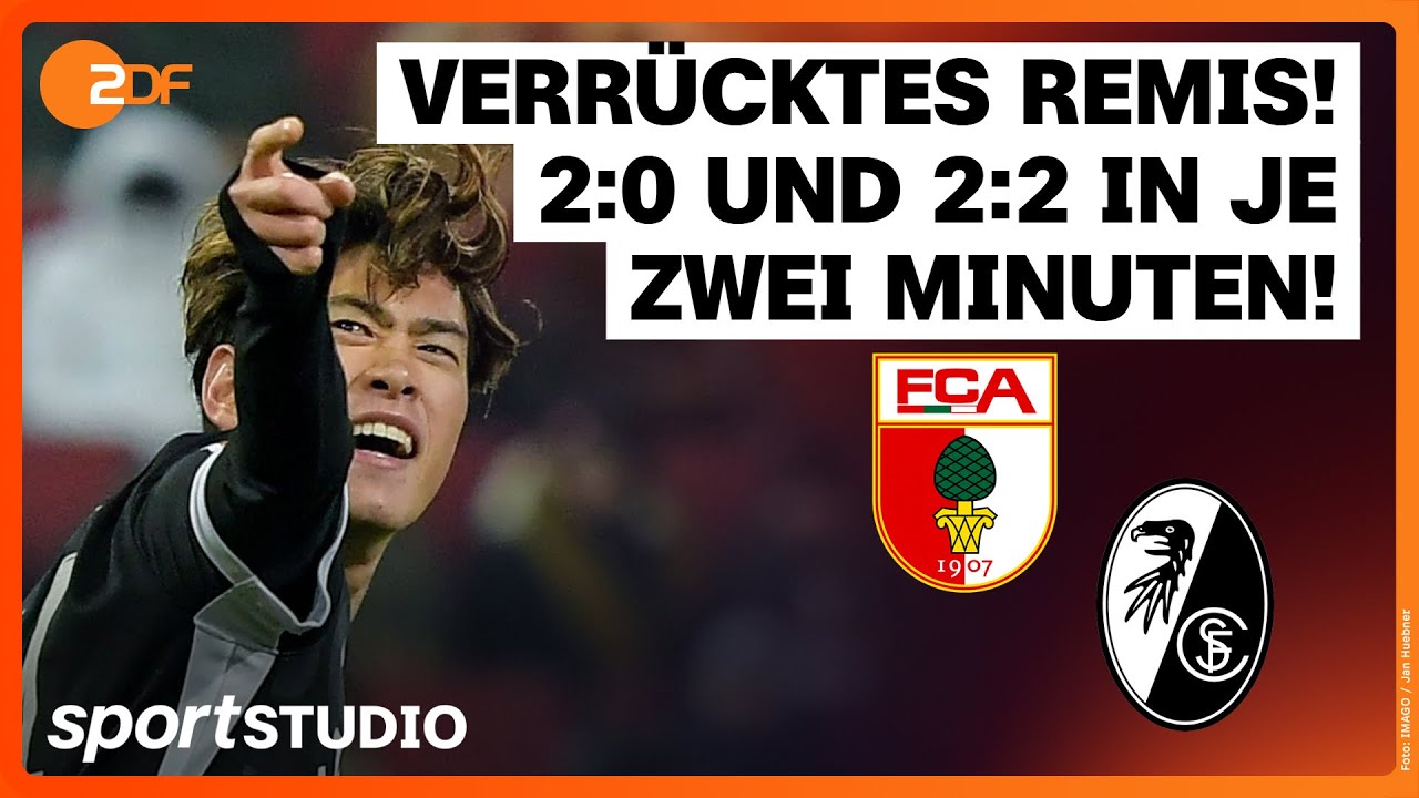 FC Augsburg – SC Freiburg | Bundesliga, 18. Spieltag 2025/26 | sportstudio