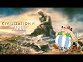 Sid Meier's Civilization VI. Галлы. Прохождение на русском (Божество, 3 серия, 110 - 150 ходы).