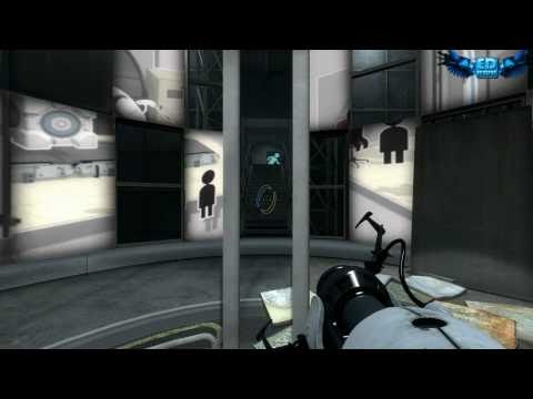 Portal 2 PC Walkthrough 1080p Chapter 2 The Cold Boot & Chapter 3 The Return GTX460 1gb HD