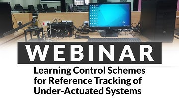 YOUser Webinar | Learning control schemes for reference tracking of under-actuated systems