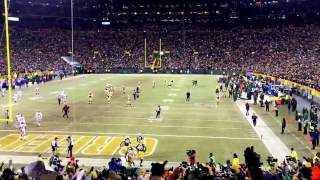 Catch it, catch it! Aaron Rodgers to Randall Cobb Hailmary Green Bay - Giants 1-8-2017 Wildcard Game