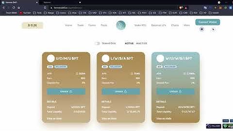 How to create and stake Balancer LP tokens in HermesDefi - Quick Tutorial