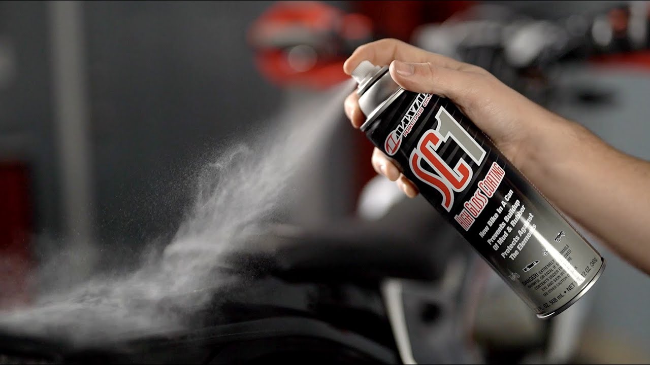 To anyone who hasn't tried sc1 spray I highly recommend it, new bike in a  can and it smells good : r/Motocross